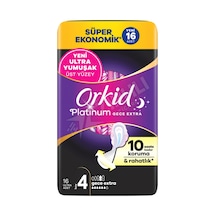 Orkid Ultra Platinum 4'lü Gece Ekstra 16'lı