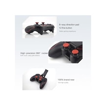 Evrensel Gamepad, Usb Kablosuz Bluetooth 5.0 Joystick Tv Box Konsol Oyun Kumandası, İos Cep Telefonu Tutucu İçin X3