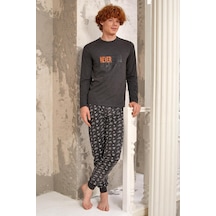 Gd Goldoremi 5324 Erkek Uzun Kollu Pijama Takımı 001
