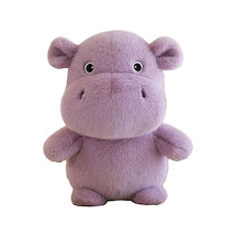 Selay Toys Su Aygırı 23 Cm Lila Peluş 4508 Çok Renkli