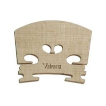 Valencia Vabr10044 4/4 Viyola Eşiği - Bridge Aksesuar/yedek Parça Tam Boy Viyolalar İçin Seçilmiş Akçaağaç, Ham İşlenmemiş Yapı İle Luthier Montajına Uygun Tasarım