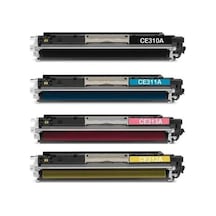 Hp Uyumlu Ce310a-ce311a- Ce312a-ce313a Takım Muadil Toner 126a Kırmızı
