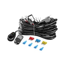 18 Awg Kablo 15a Off Road Led Açma Kapama Tuşlu Uzaktan Kumandalı