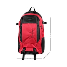 Galb Leather Outdoor Su Gecirmez Ortopedik Cift Suluklu Sirt Cantasi Yuruyus Seyahat Dagci Kamp Trekking Sırt-416 Kirmizi