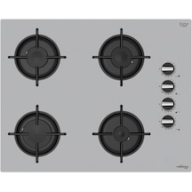 TommaTech TAO6001BG Ankastre Gazlı Cam Ocak 65 Cm Siyah