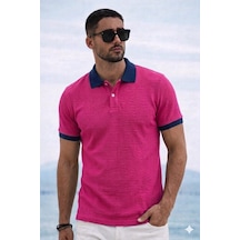 Coupon Polo Yaka Tshirt - Fuşya Fuşya