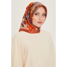 Armine Sura Saf İpek Eşarp 9238d 32 Çok Renkli