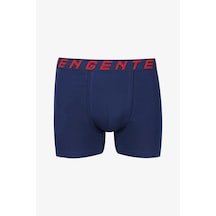 Koza İç Giyim Erkek Tekli Pamuklu Likralı Boxer Ko9003bx.01 Lacivert