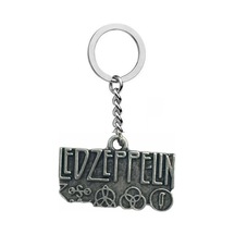 Led Zeppelin Anahtarlık Veya Çanta Süsü Metal Rock Müzik Grubu Logolu Unisex Aksesuar