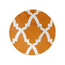 Porland Morocco Turuncu Ergonomik Çay Tabağı 12cm 04ap021487