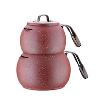 Metrashop A231 Çömlek Çaydanlık Takımı Çelik