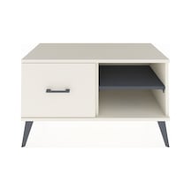 Hyperion Şifonyer Tek Raflı Tek Çekmeceli 88x44x48 Aytaşı-antrasit/aytaşı Antrasit/aytaşı