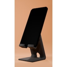 Masaüstü Telefon Tutacağı Telefon Standı Renkli Siyah