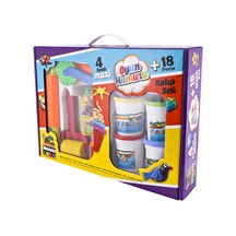 Nova Color Oyun Hamuru Kalıp Seti 18 Parça Nc-851 Çok Renkli