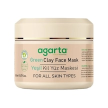 Agarta Doğal Yeşil Kil Yüz Maskesi 150ml