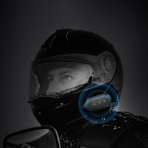 Pazly Bluetooth Kulaklık Motosiklet Kaskı İçin X6 - 1500mah, Ipx67 Su Geçirmez, Bt 5.0, Çift Telefon Bağlantılı