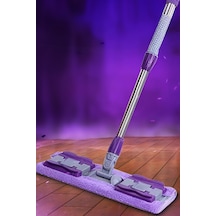 Mikrofiber Sihirli Mop Paspas Mandallı Başlık Sayesinde İstediğiniz Bezi Takıp Kullanabilirsiniz