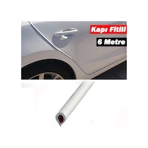 Araç Kapı Koruma Fitili Çizilme Çarpma Önleyici Beyaz 6 Metre