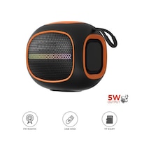 Bluetooth Hoparlör Taşınabilir Kablosuz Speaker Fm Radyo Usb Tf Kart 5w D90
