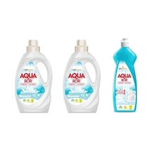 Aquabor Doğal Mineralli Sıvı Beyaz + Sıvı Beyaz + Bulaşık Set 91227292