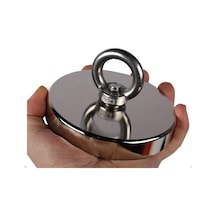 Dünya Magnet 80 Mm Çapında Dev Neodyum Pot Mıknatıs Fishing Magnet Kanca Kurtarma Mıknatısı