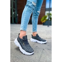 Ch089 Cbt Low Top Lace Up Erkek Ayakkabı Antrasıt Gri