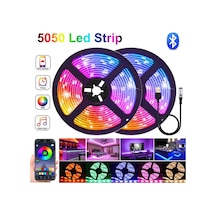 Usb Led Şeritler Bluetooth Uyumlu 5050 Rgb Ir Kontrol Led Duvar Chambre Esnek Lamba Bant Diyot Odası Tv Arka Plan Işıkları 3m