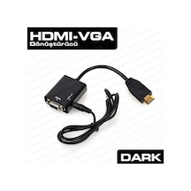 Dark Dk Hd Ahdmıxvga Hdmı To Vga Audio Çevirici