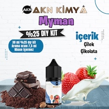 One Hit Wonder Myman Yoğun Dıy Kit Çilek Çikolata Gıda Aroması %25 Oranda Aroma İçerir Hazır Değildir 30 Ml