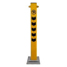 Kilitli Otopark Direği 75 Cm, Kızaklı Park Bariyeri-4010