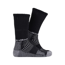 Thermoform Trekking Yürüyüş Kampçı Avcı Çorap Siyah