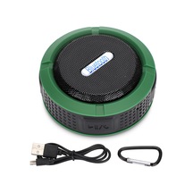 C6 Kablosuz Su Geçirmez Bluetooth Hoparlör Açık Hava Sporları Bisiklet Taşınabilir Bas Ses