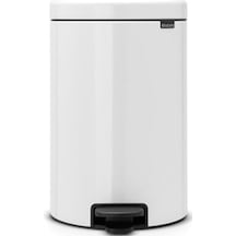 Brabantia Newicon Pedallı Çöp Kutusu 12 L Beyaz