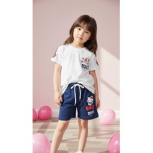Cg Kids Kuromi Hello Kitty Kız Çocuk Alt Üst Takım Süper Kalite Kumaş Sırt Baskı Detay Laci Vert