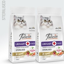 Felicia Urinary Care Sterilised Somonlu Kısırlaştırılmış Kedi Maması 2kg X 2 Adet