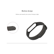 Xiaomi Mi Band 3 4 5 6 7 İle Uyumlu Saat Kayışı Ent Kaliteli Xiaomi Mi Band 3 4 5 6 7 İle Uyumlu Spor Saat Kontrast Renkli Termoplastik Çok Renkli