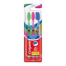 Colgate Extra Clean Colors Diş Fırçası 2+1 - 5 Adet Tarı