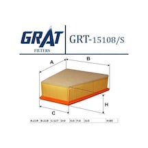 Grat 15108s Hava Filtresi 6q0129620b