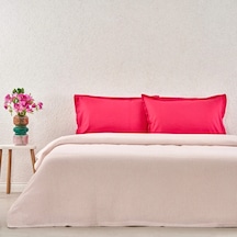 Taç Bamboo Dreams Private Pike Takımı Plain Fuşya Çift Kişilik Fuşya