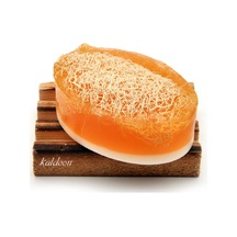 Kabak Lifli El Yapımı Doğal Ballı Keçi Sütü Sabunu 120 G