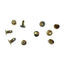 Rivet Perçin - 6mm, Sarı, 1000 Adet Beyaz