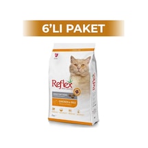 Reflex Tavuklu Ve Pirinçli Yetişkin Kedi Maması 2 Kg 6 Adet