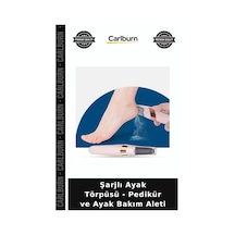 Özel Üretim Pratik Ev Tipi Kişisel Kablosuz Şarjlı Ayak Törpüsü - Pedikür Ve Ayak Bakım Aleti