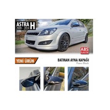 Opel Astra H Batman Yarasa Ayna Kapağı Piano Black Abs Plastik