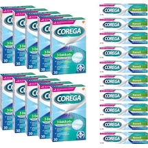 Corega X10 3 Dakikada Diş Protezi Temizleyici 30 Tablet + X10 Naneli Diş Protezi Yapıştırıcı 40 Gr