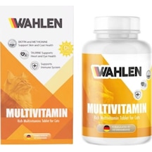 Wahlen Kediler İçin Gelişimi Destekleyen Multivitamin Takviye 150 Tablet