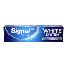 Signal White System Diş Macunu 75 Ml - Beyazlatıcı Ve Koruyucu 6'li Avantaj Paketi - 6 Adet Tarı