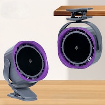 Taşınabilir Dijital Mini Fan Sıkıştırmalı Şarj Edilebilir Fanı Masa Yatak Bağlanabilir Soğutucu Fan