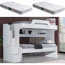 Ranza, Inci 2li Ranza - Beyaz 2 Adet Comfort Yatak 90 x 190 CM