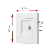 SCH ASFORA PLUS ANTRASIT 2XRJ45 CAT.6 UTP